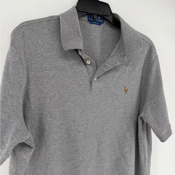 POLO Ralph Lauren Short Sleeve Shirt Classic Fit Men’s Size Large - Picture 2 of 9